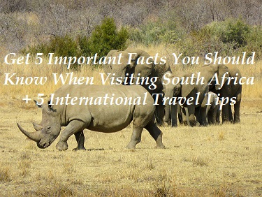 South Africa 10 Travel Tips